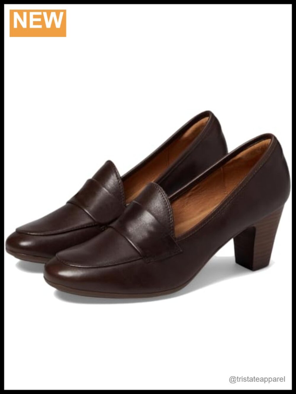 Women Chunky Kitten Heel Pumps Round Closed Toe Slip On Suede